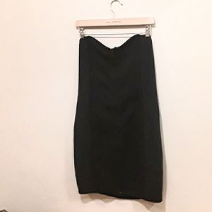 Zara, high waisted, zip front pencil skirt, M